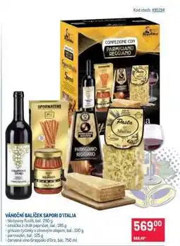 Makro VÁNOČNÍ BALÍČEK SAPORI D'ITALIA nabídka