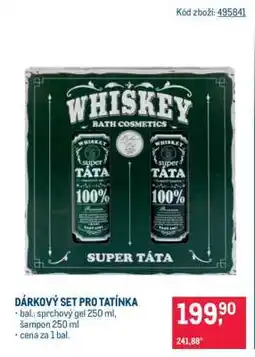 Makro DÁRKOVÝ SET PRO TATÍNKA nabídka