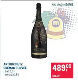 Makro ARTHUR METZ CRÉMANT CUVÉE nabídka