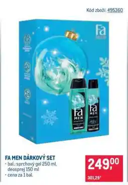 Makro FA MEN DÁRKOVÝ SET nabídka