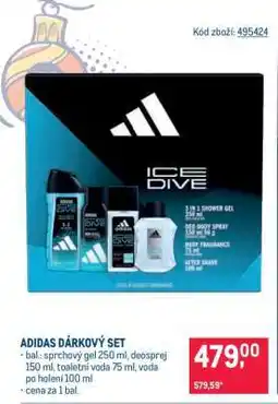 Makro ADIDAS DÁRKOVÝ SET nabídka