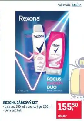 Makro REXONA DÁRKOVÝ SET nabídka