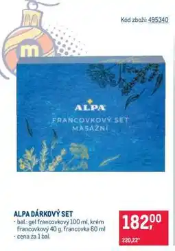 Makro ALPA DÁRKOVÝ SET nabídka