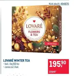 Makro LOVARÉ WINTER TEA nabídka