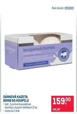Makro DÁRKOVÁ KAZETA BOMB DO KOUPELE nabídka