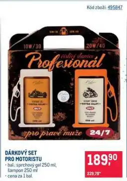 Makro DÁRKOVÝ SET PRO MOTORISTU nabídka