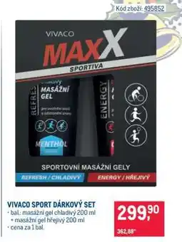 Makro VIVACO SPORT DÁRKOVÝ SET nabídka