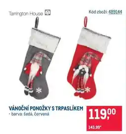 Makro VÁNOČNÍ PONOŽKY S TRPASLÍKEM nabídka