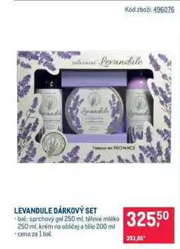 Makro LEVANDULE DÁRKOVÝ SET nabídka