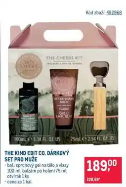 Makro THE KIND EDIT CO. DÁRKOVÝ SET PRO MUŽE nabídka