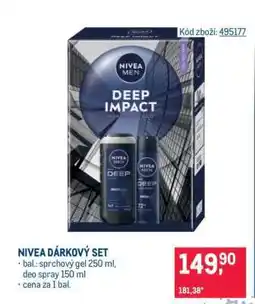 Makro NIVEA DÁRKOVÝ SET nabídka