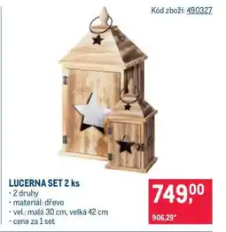 Makro LUCERNA SET 2 ks nabídka
