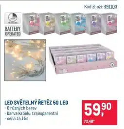 Makro LED SVĚTELNÝ ŘETĚZ 50 LED nabídka