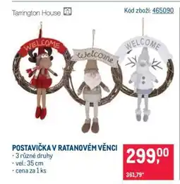 Makro POSTAVIČKA V RATANOVÉM VĚNCI nabídka