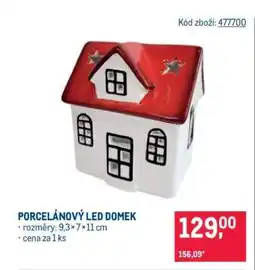 Makro PORCELÁNOVÝ LED DOMEK nabídka