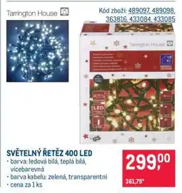 Makro SVĚTELNÝ ŘETĚZ 400 LED nabídka