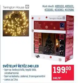 Makro Světelný řetěz 240 LED nabídka