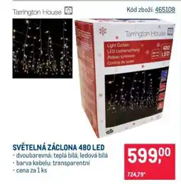 Makro SVĚTELNÁ ZÁCLONA 480 LED nabídka