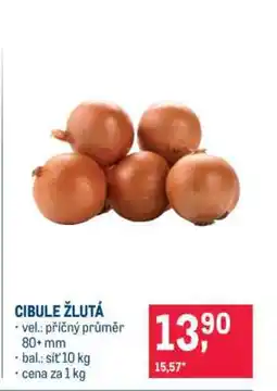 Makro Cibule žlutá nabídka