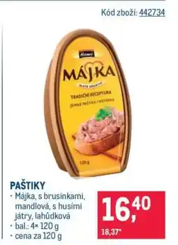 Makro Májka nabídka