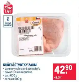 Makro Kuřecí čtvrtky zadní nabídka