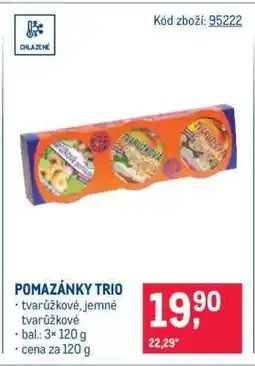 Makro Pomazánky trio nabídka