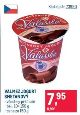 Makro VALMEZ JOGURT SMETANOVÝ nabídka