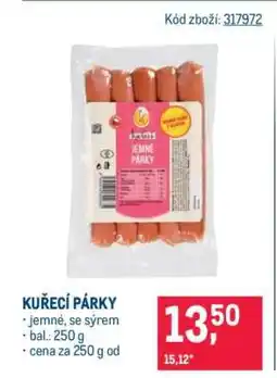 Makro Kuřecí párky nabídka