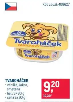 Makro Tvaroháček nabídka