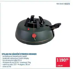 Makro STOJAN NA VÁNOČNÍ STROMEK KRINNER nabídka