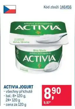 Makro Activia jogurt nabídka