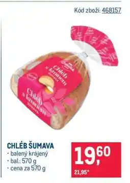 Makro Chléb Šumava nabídka