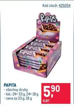 Makro Papita nabídka