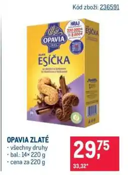 Makro Opavia Zlaté nabídka