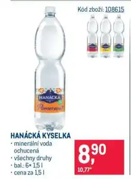 Makro Hanácká kyselka nabídka