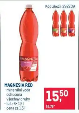 Makro Magnesia red nabídka