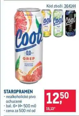 Makro Staropramen nabídka