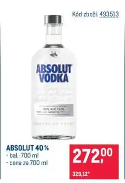 Makro Absolut 40 % nabídka