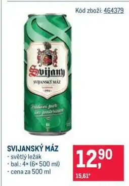 Makro Svijanský Máz nabídka
