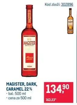 Makro MAGISTER, DARK, CARAMEL 22% nabídka