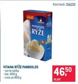 Makro Vitana rýže parboiled nabídka