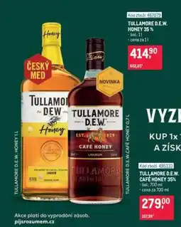 Makro TULLAMORE D.E.W. CAFE HONEY 35% 700 ml nabídka