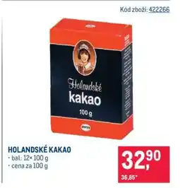 Makro Holandské kakao nabídka