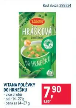 Makro VITANA POLÉVKY DO HRNEČKU nabídka
