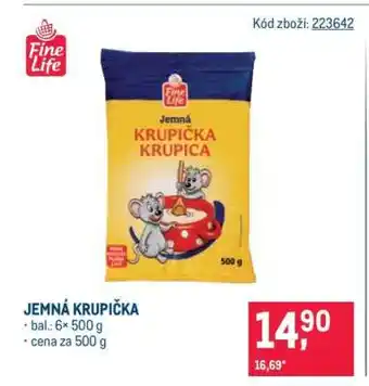 Makro Jemná krupička nabídka