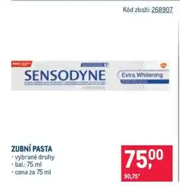 Makro Zubní pasta nabídka