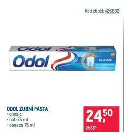 Makro Odol zubní pasta nabídka