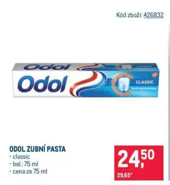 Makro Odol zubní pasta nabídka