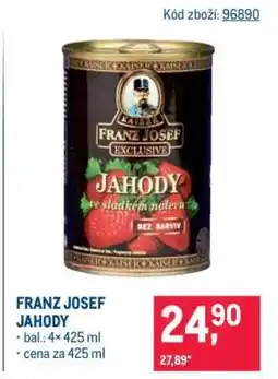 Makro FRANZ JOSEF JAHODY nabídka