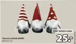 JYSK VÁNOČNÍ SKŘÍTEK BOND nabídka
